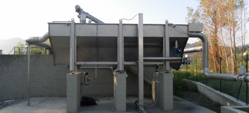 Комбинированные установки по предварительной очистке сточных вод